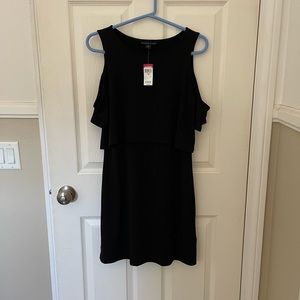 Attention Cold Shoulder Dress